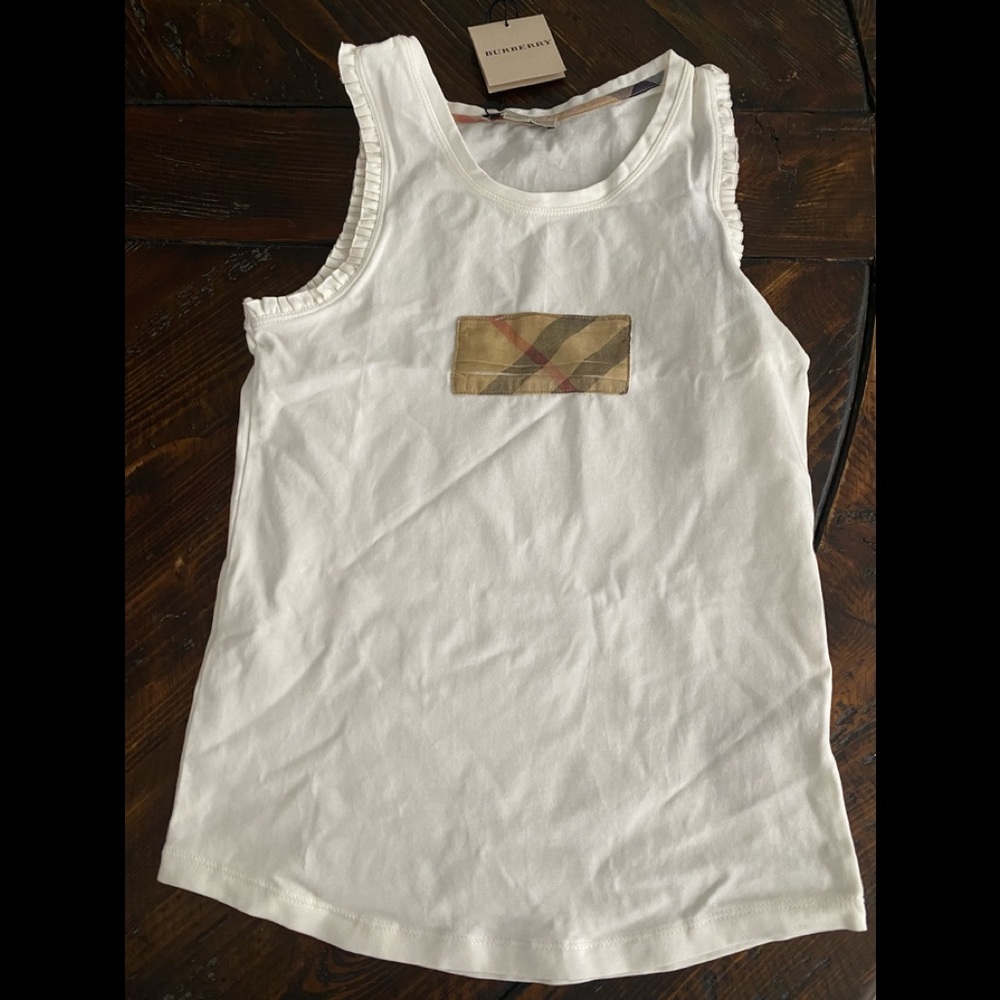Burberry kids tank tops size 10Y